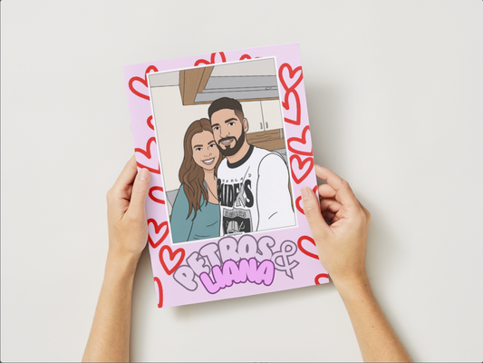 Custom Couples Colouring Book